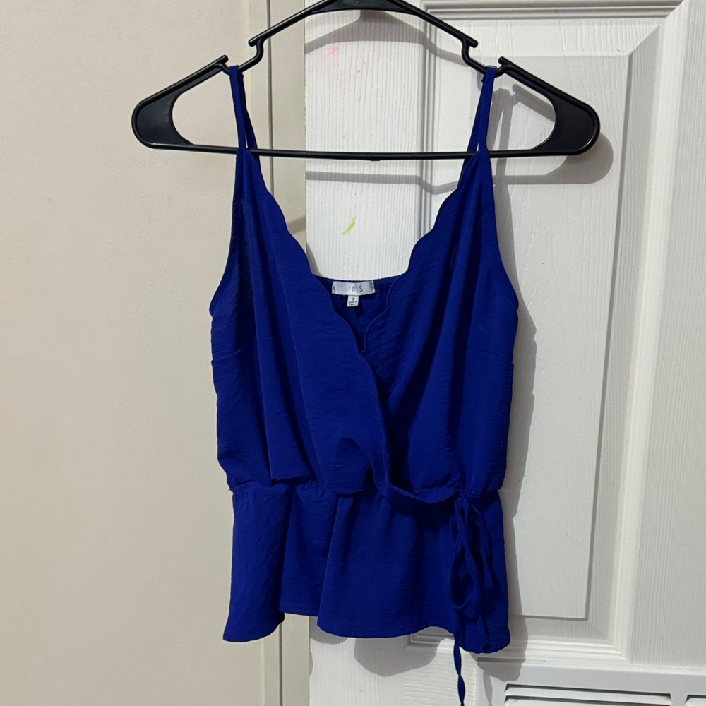 Iris Royal Blue Camisole Top